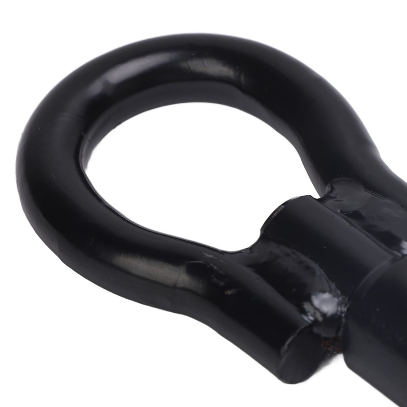 Front Tow Eye Hook 7P0805783 Heavy Duty Forged Steel Black