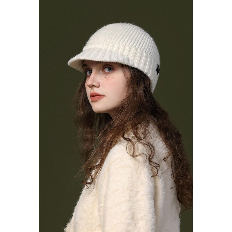 Golirsteca Womens Men Glitter Knit Caps Stretchy Metallic Winter Fall