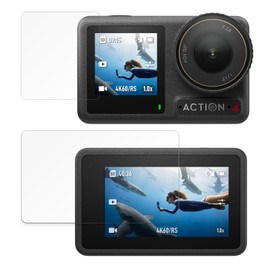 FILMEXT HGKD00157 Protective Film for DJI Osmo Action 4 (Set of 2) Made in Japan Super Clear