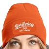 MoonWorks® Women's Beanie with Patch They See Me Aperollin Knitted