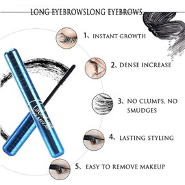 2pack Prime-Lash Mascara for Mature Ladies,Prime-lash Mascara for Seniors with Thinning Lashes Waterproof Mascara Black Volume and Length,Hypoallergenic Mascara for Sensitive Eyes for Mature Women.