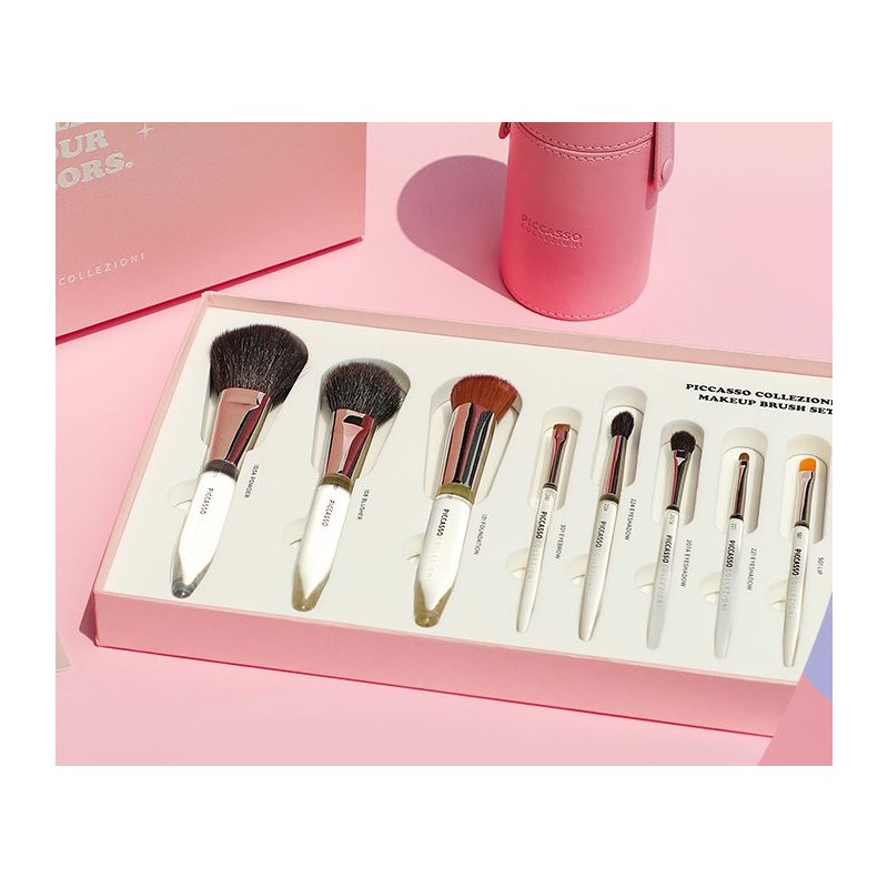 Picasso Collegioni Makeup Brush 8-Piece Set