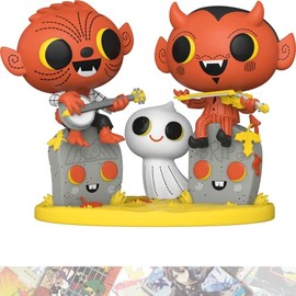 Phinneas & Scratch: Paka Paka Vinyl Figurine Bundle with 1 Cartoon Theme Compatible Trading Card (58002)
