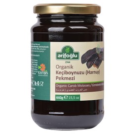 Arifoglu Organic and Pure Molasses Series (Carob Molasses 16.9 Oz / 480 Gr)