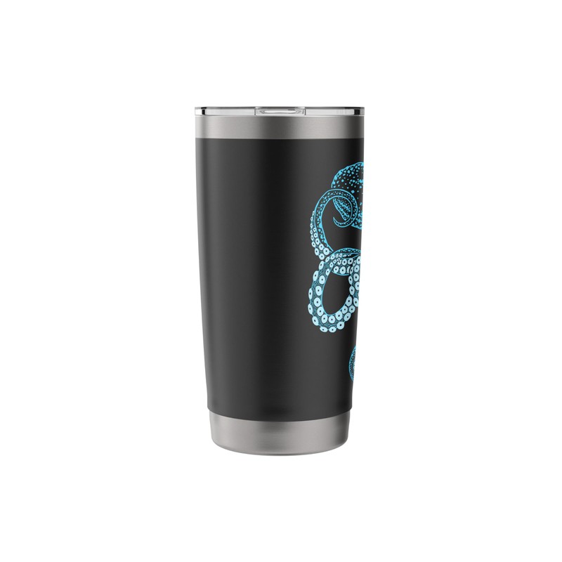 Octopus deep-sea blue kraken in combat stance Stainless Steel Insulated