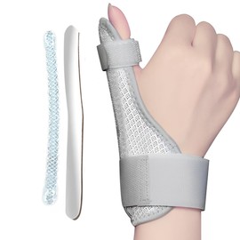 Handgelenk Bandagen, Daumenbandage, 2-in-1 für Tenosynovitis von Arthritis, Klickfinger, Sehnenscheidenentzündung, Schmerzlinderung im Karpaltunnel, Daumenverstauchung