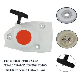 WanQin Starter Recoil Assembly for Stihl Chainsaw TS410 TS420 TS410Z TS420Z TS480i TS510i Concrete Cut-Off Saws 4238-190-0300 4238-190-0404 2 Pack