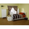 DaVinci Twin/Full Size Bed Conversion Kit (M4799) in White