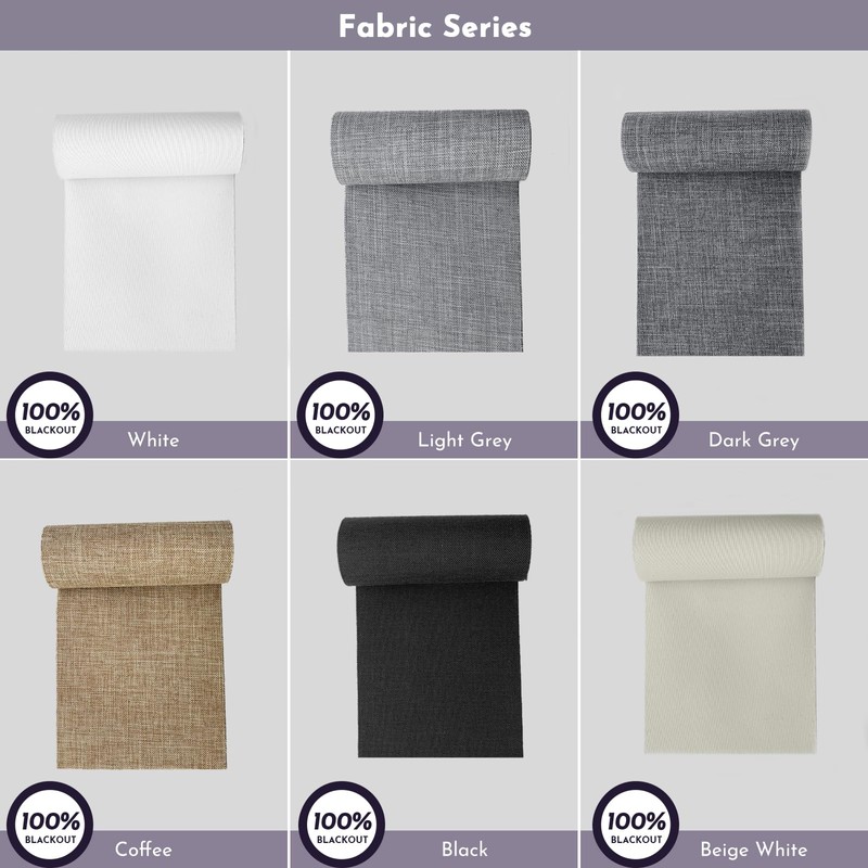 Graywind Fabric Sample for Manual Slat Curtain