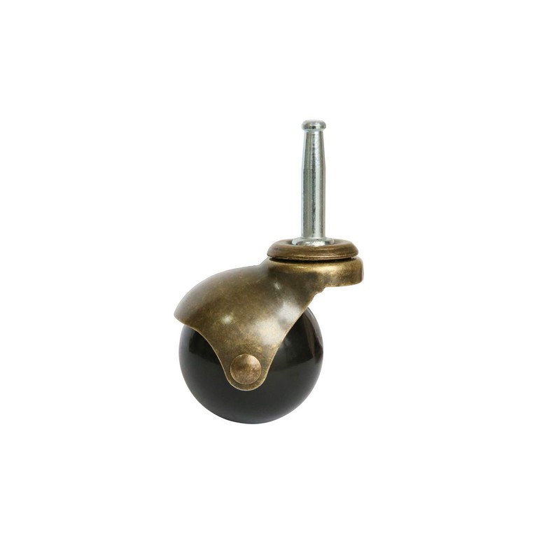 MySit 2 inch Ball Casters Wheels Brass Vintage Antique Furniture