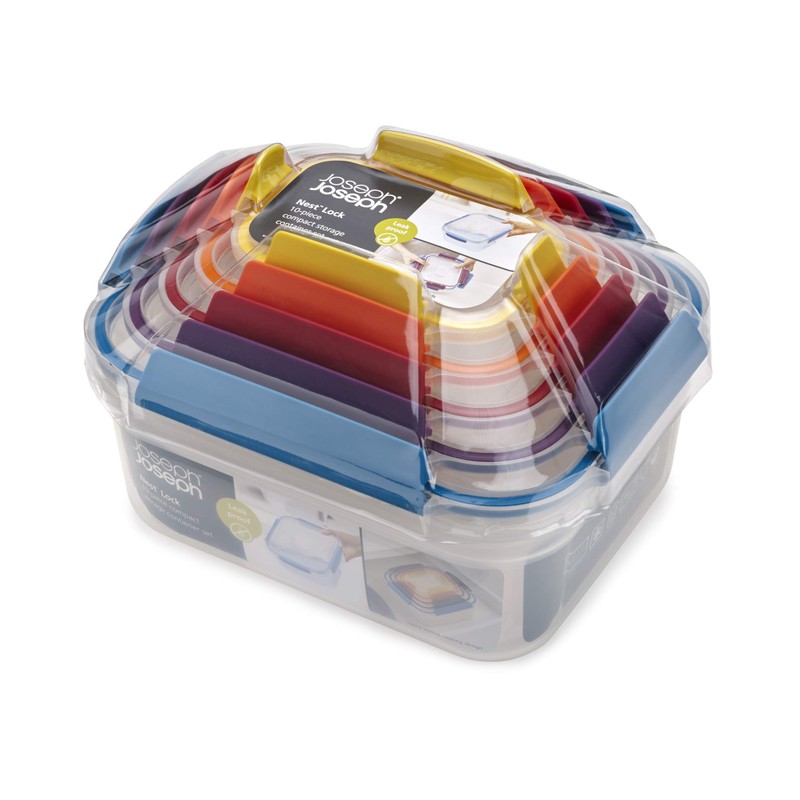 Joseph Joseph Nest Lock Plastic BPA Free Food Storage Container
