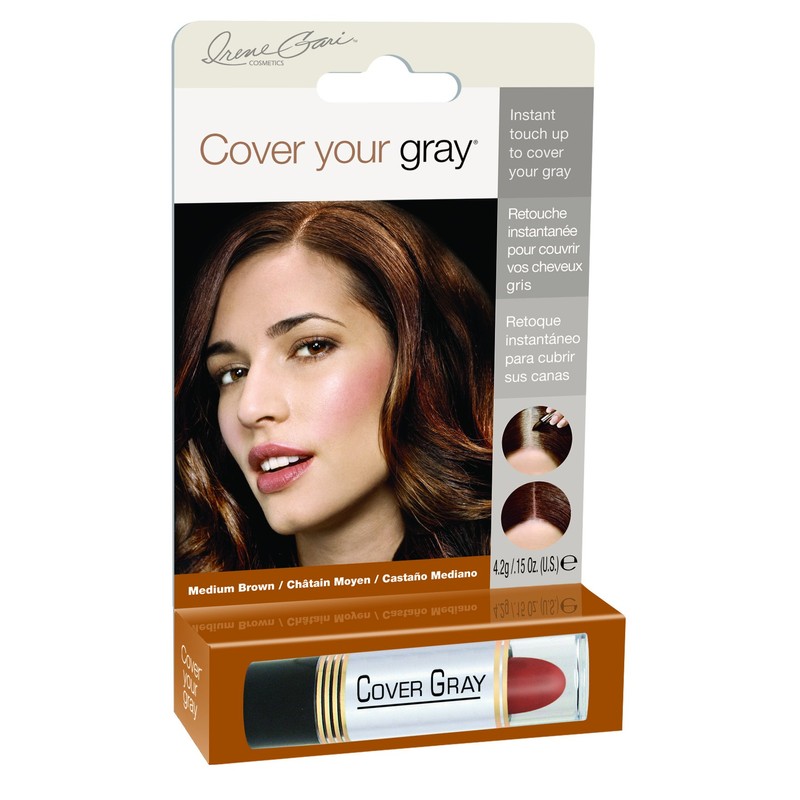 Cover Your Gray Lipstick, Medium Brown by Cover Your Gray