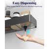 Kitsure X-Large Shower Caddy - 2 Pack Adhesive Shower Organizer,