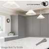 Citystores® Silver Door Stopper | Heavy Duty Spring Spiral Floor