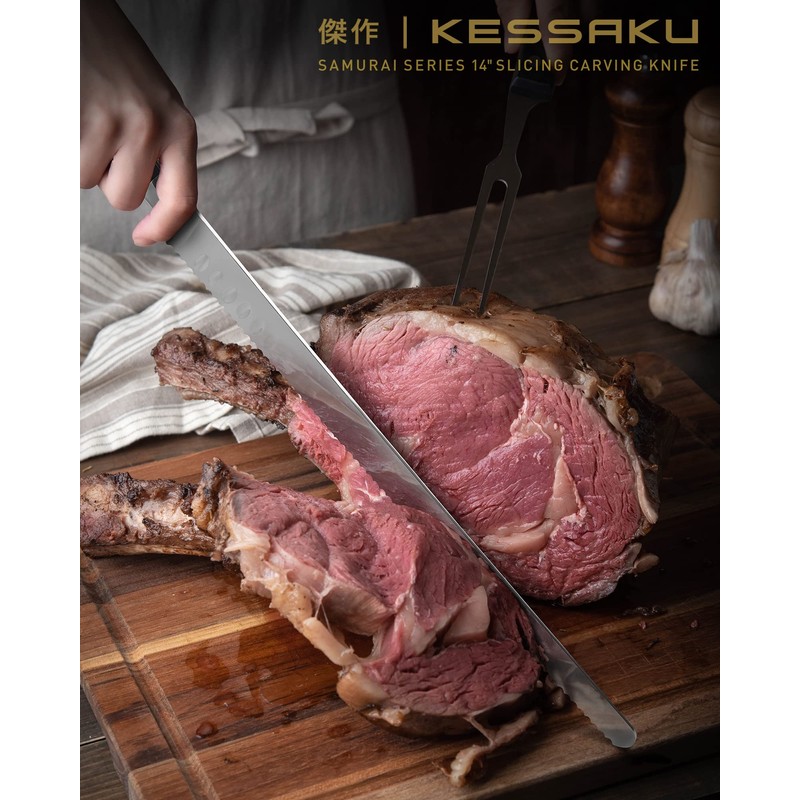 KESSAKU Carving Knife - 12 inch - Samurai Series -