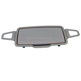 Chrome4urAuto 15-20 W205 C300 C350 C400 C63AMG For Mercedes Sun Visor Shade Mirror Cover Beige