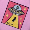 Goodbye Earth Unidentified Flying Object X File Embroidered Badge Iron