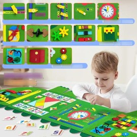 Rivibou Tablero Montessori De Cocodrilo Tablero Sensorial                                                                                             