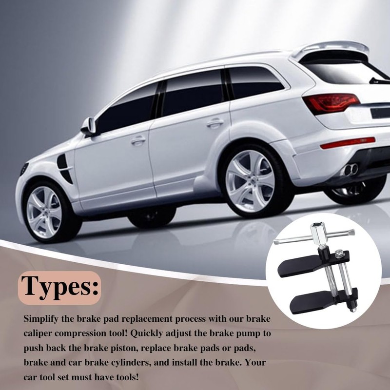 Wedcool Brake Pad Removal Tool, Caliper Compression Tool, Spreader Clamp,