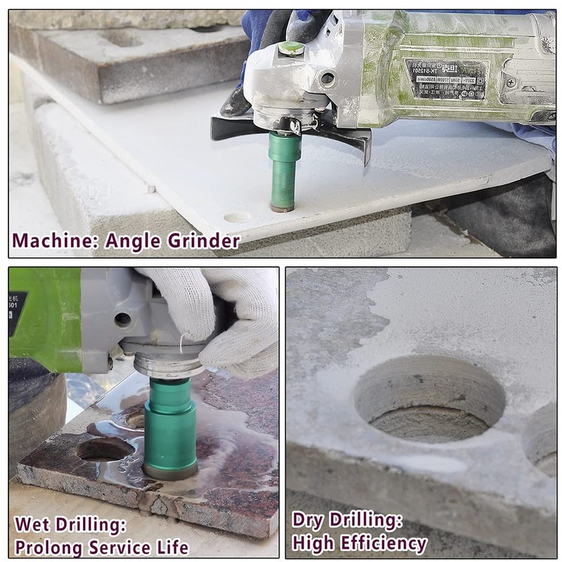FACHLICH Diamond Core Drill Bit - 1-3/5" 40mm Granite Hole
