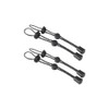 4 Pcs Backpack Hiking Pole Ropes Adjustable Walking Stick Holder