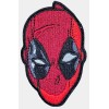 DEADPOOL HEAD SUPERHERO MOVIE CHARACTER RED OPS BLACK IRON ON