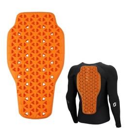 Rückenprotektor Motorrad Abnehmbare, Zertifizierte Motorrad Rückenprotektor Protektoren Motorrad Protektoren Reiten, Motorrad-Schutzausrüstung, Rückenprotektor Hohe Sicherheit Unisex Erwachsene