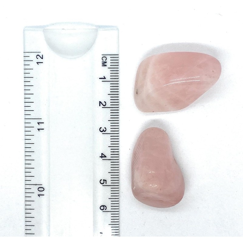 Rose Quartz Large Crystal Tumbled Stones - 1 Pc