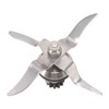 Blender Blade, 12 Teeth, Stainless Steel, Easy to Clean, Fits