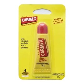 Carmex Bálsamo Labial Original 10g Tubo Lip Balm Viral Para Labios Secos Hidratante Brillo Natural Efecto Glossy Tipo Lip Butter Reparador Suave Clean Girl Beauty Labios Jugosos No Graso Daily