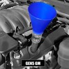 PESIKO Engine Oil Funnel Spill-Free Hands-Free Compatible with Honda, Acura,