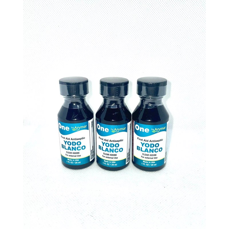 One-Iodo-Blanc<wbr/>o-1-FL-oz-Firs<wbr/>t-Aid-Antisept<wbr/>ic.3 PACK.