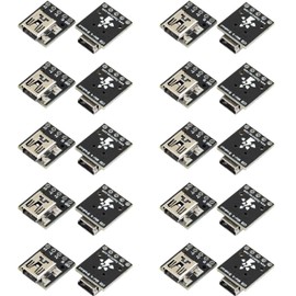 yddmyo 20pcs for USB Mini Breakout Board with 2.54mm 0.1" pictch Output