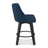 Erdoru Counter Height Bar Stools, 26 Inch Seat Height Upholstered