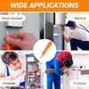 KOLZEMV Ring Doorbell Replacement Safety Screws and Screwdriver Kit, Precision