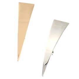 Healeved 2Pcs Triangle Hair Clamp for Women Duckbill Clips Hair Tying Accessories Spring Clamps for Styling and Organizing Parties and Daily Use