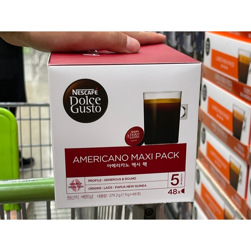 Nescafe Capsule Coffee Americano 48pcs Lungo Dolce Gusto Compatible /