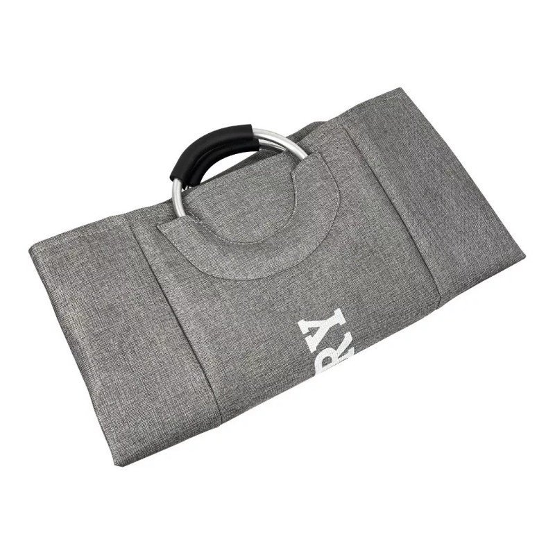 Baum Brothers Cesto Gris Para Ropa Sucia Tela Tipo Lino