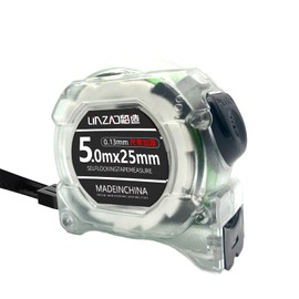 Premium Tape Measure, 5 m, Drop-Proof Tape Measure, Robust Professional Tape Measure Made of Steel in Industrial Quality, for a Wide Range of Measuring Tasks in Household, Crafts, Industry