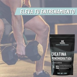 Daimel | Creatina Monohidratada en Polvo | 1 Kilo | 200 Servicios | 100% Pura | Pre Workout | Sin Sabor| Suplemento Deportivo | Incluye Scoop