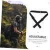 ULTECHNOVO Adjustable Backpack Chest Strap Non-Slip Buckle Support for Outdoor