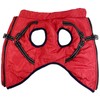 Dog Cold Weather Coat (Red, X-Small)