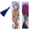 2 Set Diamond Bookmarks 5D DIY Painting Crystal Rhinestones Embroidery