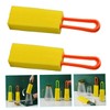 LALAFINA 4pcs Dual-Sided Cup Sponge Brush for Cleaning Bottles Kettles