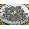 The Commemorative Coin Company FREEMASONS, MASONIC Fine Silver & 24ct