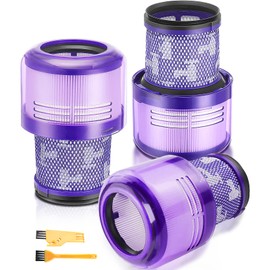 V11 Animal Filter Replacement Compatible with Dyson V11 Torque Drive V11 Animal V11 Complete V11 Extra V15 Detect Vacuums, Part 970013-02.