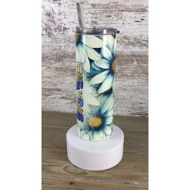 Handmade Raising My Mother In Law's Child is Exhausting 20 oz Skinny Tumbler