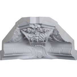 Ekena Millwork MIC05X06MO Inside Corner (Matches Moulding MLD05X06X08MO), 6 1/4"P x 5 1/4"H, White