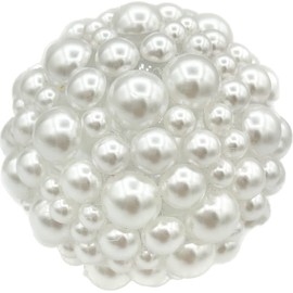 Pearl covered decor ball, bowl filler, large pearl ball
