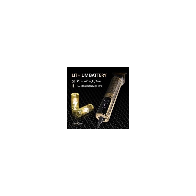 Cutting Edge T-Blade Trimmer for Men, Hypoallergenic T-Blade Trimmer with